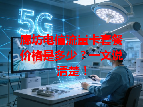 廊坊电信流量卡套餐价格是多少？一文说清楚！