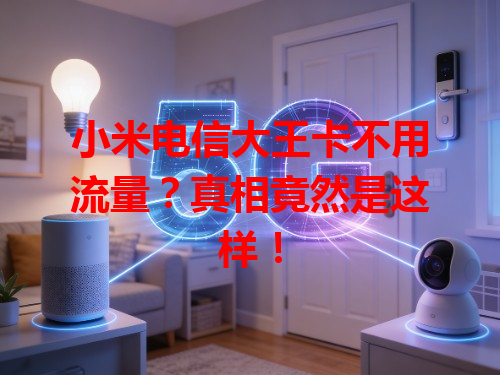 小米电信大王卡不用流量？真相竟然是这样！