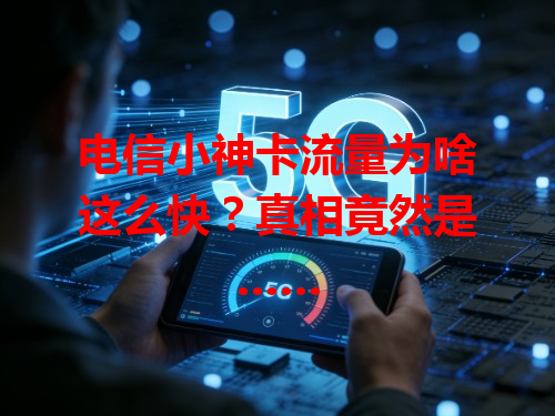 电信小神卡流量为啥这么快？真相竟然是……