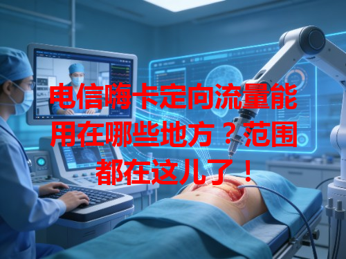 电信嗨卡定向流量能用在哪些地方？范围都在这儿了！