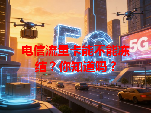 电信流量卡能不能冻结？你知道吗？