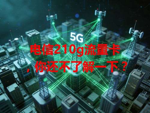 电信210g流量卡，你还不了解一下？