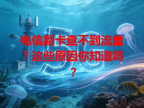 电信副卡查不到流量？这些原因你知道吗？