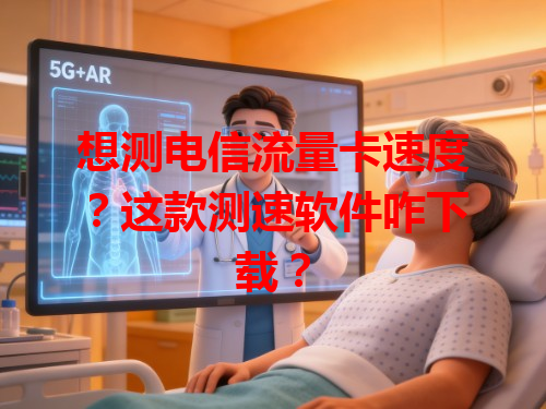 想测电信流量卡速度？这款测速软件咋下载？