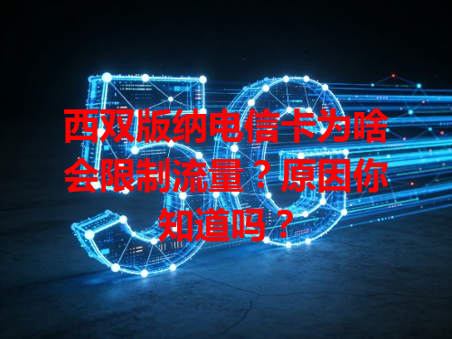 西双版纳电信卡为啥会限制流量？原因你知道吗？