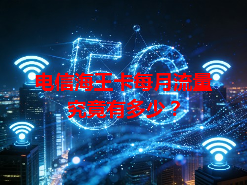 电信海王卡每月流量究竟有多少？