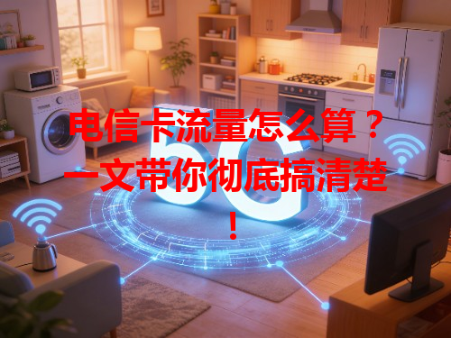 电信卡流量怎么算？一文带你彻底搞清楚！