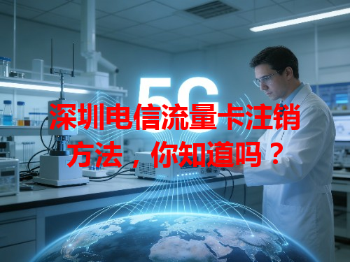 深圳电信流量卡注销方法，你知道吗？
