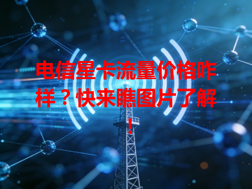 电信星卡流量价格咋样？快来瞧图片了解！