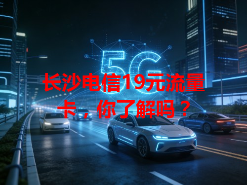 长沙电信19元流量卡，你了解吗？