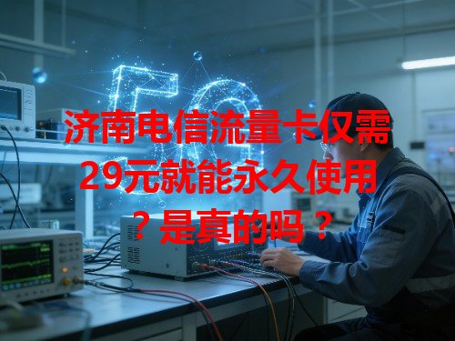 济南电信流量卡仅需29元就能永久使用？是真的吗？