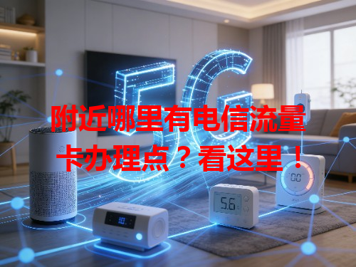 附近哪里有电信流量卡办理点？看这里！