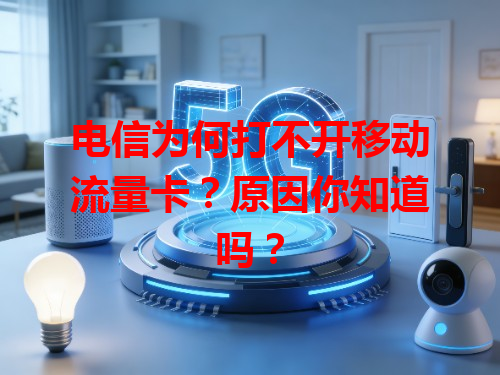 电信为何打不开移动流量卡？原因你知道吗？