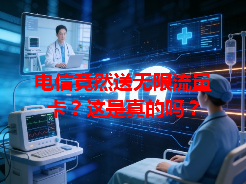 电信竟然送无限流量卡？这是真的吗？