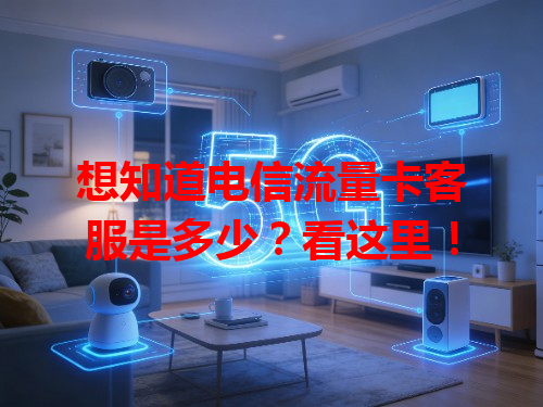 想知道电信流量卡客服是多少？看这里！