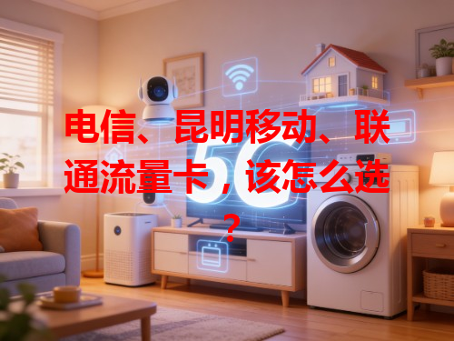 电信、昆明移动、联通流量卡，该怎么选？