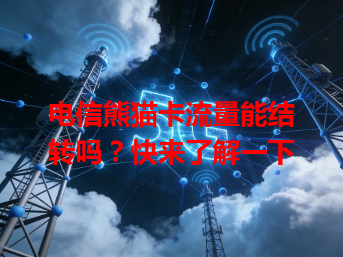 电信熊猫卡流量能结转吗？快来了解一下