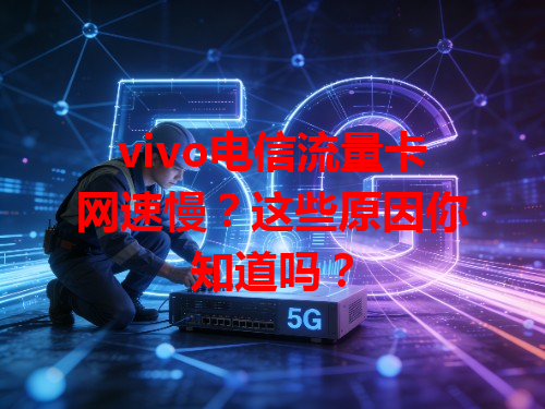 vivo电信流量卡网速慢？这些原因你知道吗？
