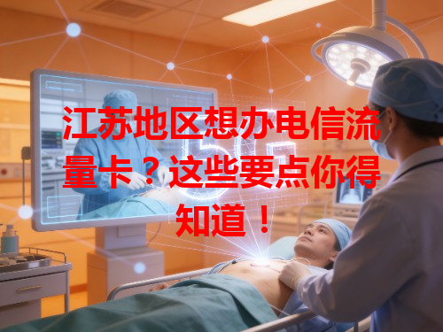 江苏地区想办电信流量卡？这些要点你得知道！