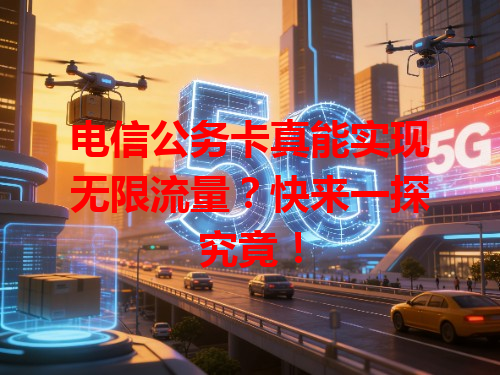电信公务卡真能实现无限流量？快来一探究竟！