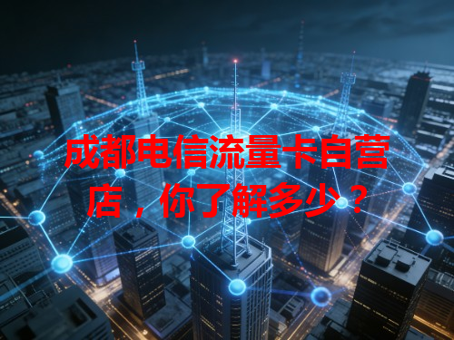 成都电信流量卡自营店，你了解多少？