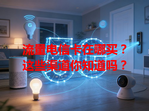 流量电信卡在哪买？这些渠道你知道吗？