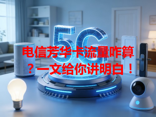 电信芳华卡流量咋算？一文给你讲明白！