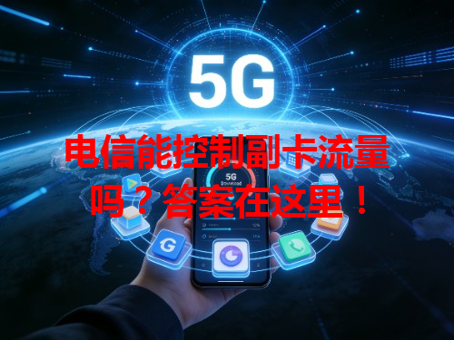 电信能控制副卡流量吗？答案在这里！
