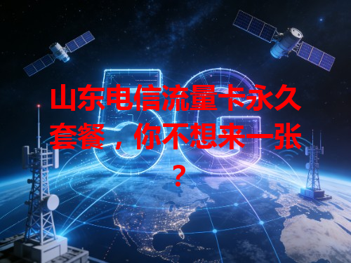 山东电信流量卡永久套餐，你不想来一张？