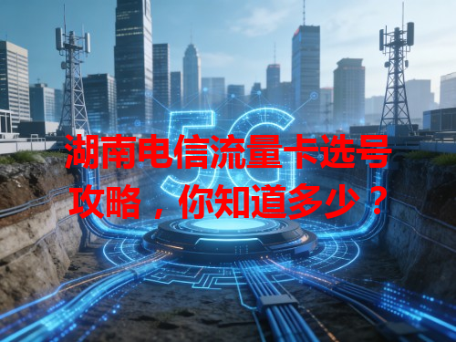 湖南电信流量卡选号攻略，你知道多少？
