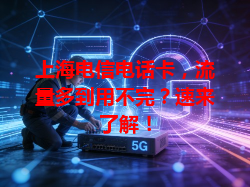 上海电信电话卡，流量多到用不完？速来了解！