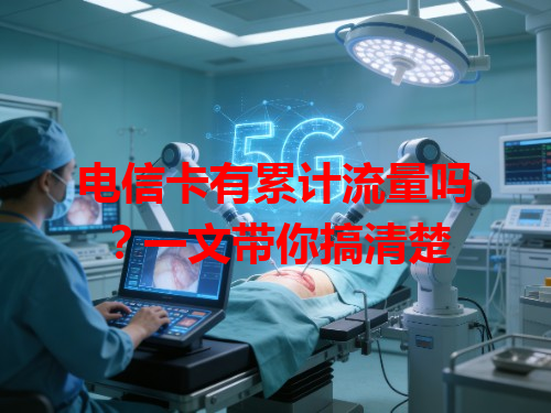 电信卡有累计流量吗？一文带你搞清楚