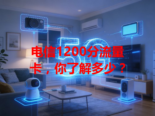 电信1200分流量卡，你了解多少？