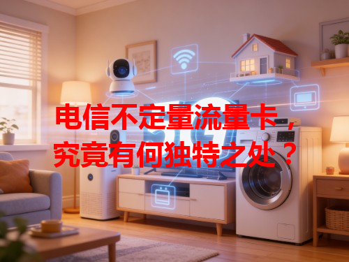 电信不定量流量卡，究竟有何独特之处？