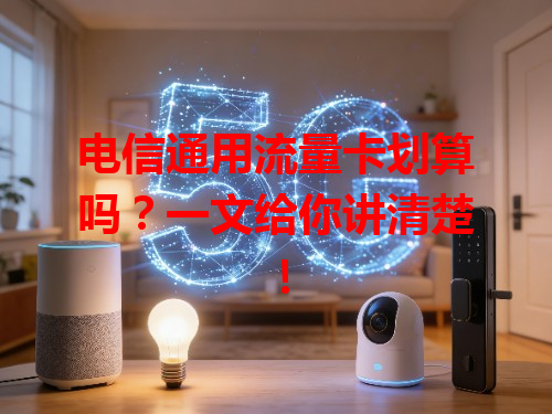 电信通用流量卡划算吗？一文给你讲清楚！