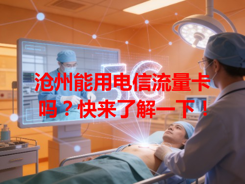 沧州能用电信流量卡吗？快来了解一下！