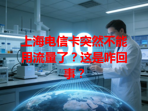 上海电信卡突然不能用流量了？这是咋回事？