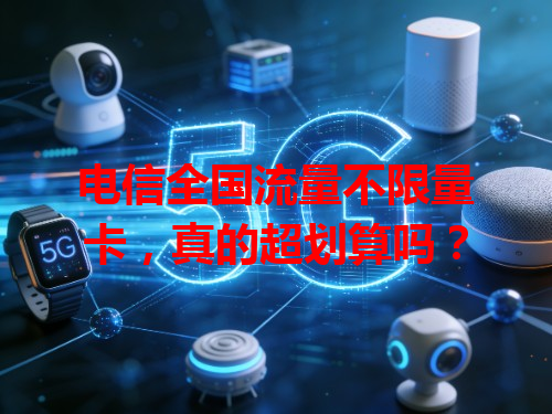 电信全国流量不限量卡，真的超划算吗？