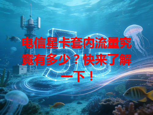 电信星卡套内流量究竟有多少？快来了解一下！