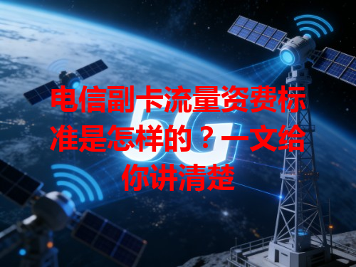 电信副卡流量资费标准是怎样的？一文给你讲清楚