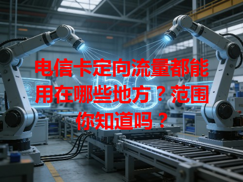 电信卡定向流量都能用在哪些地方？范围你知道吗？
