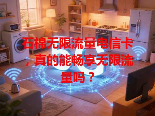 石棉无限流量电信卡，真的能畅享无限流量吗？