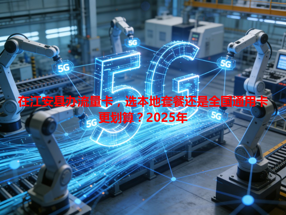 在江安县办流量卡，选本地套餐还是全国通用卡更划算？2025年