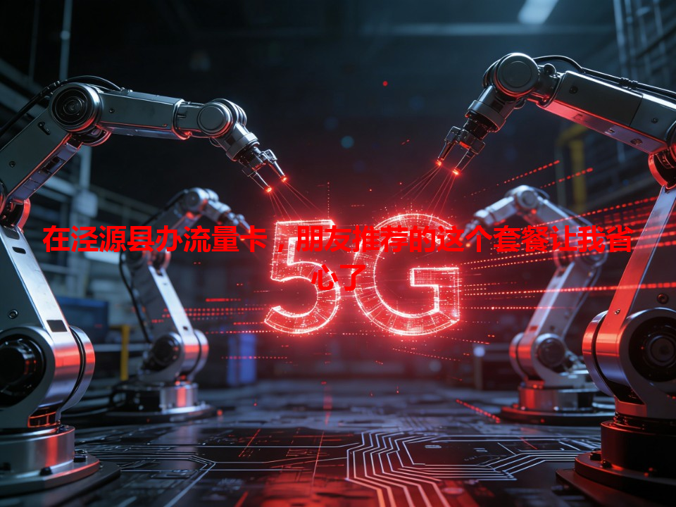 在泾源县办流量卡，朋友推荐的这个套餐让我省心了