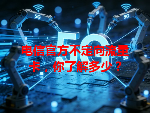电信官方不定向流量卡，你了解多少？