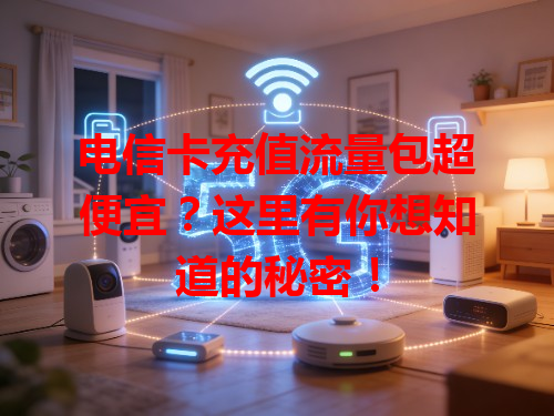 电信卡充值流量包超便宜？这里有你想知道的秘密！
