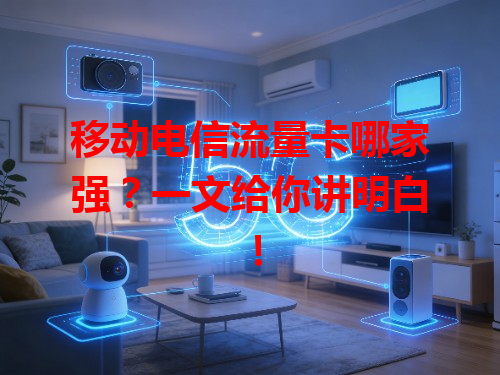 移动电信流量卡哪家强？一文给你讲明白！