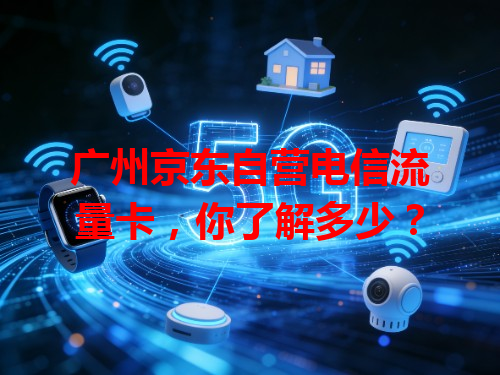 广州京东自营电信流量卡，你了解多少？