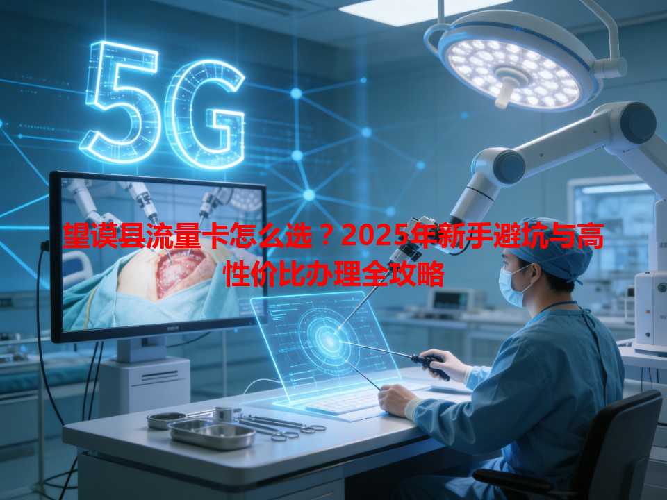 望谟县流量卡怎么选？2025年新手避坑与高性价比办理全攻略