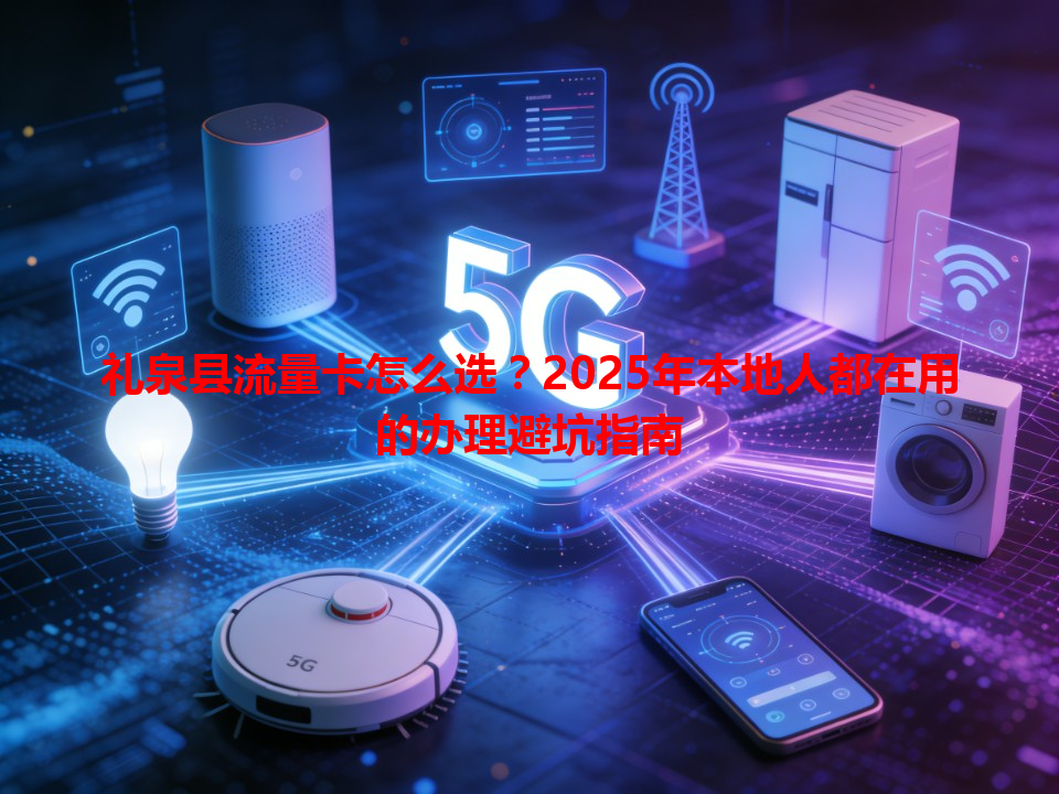 礼泉县流量卡怎么选？2025年本地人都在用的办理避坑指南